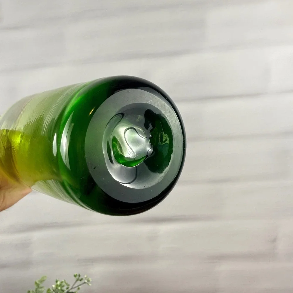 Blenko 64B Olive Green Glass Bud Vase
